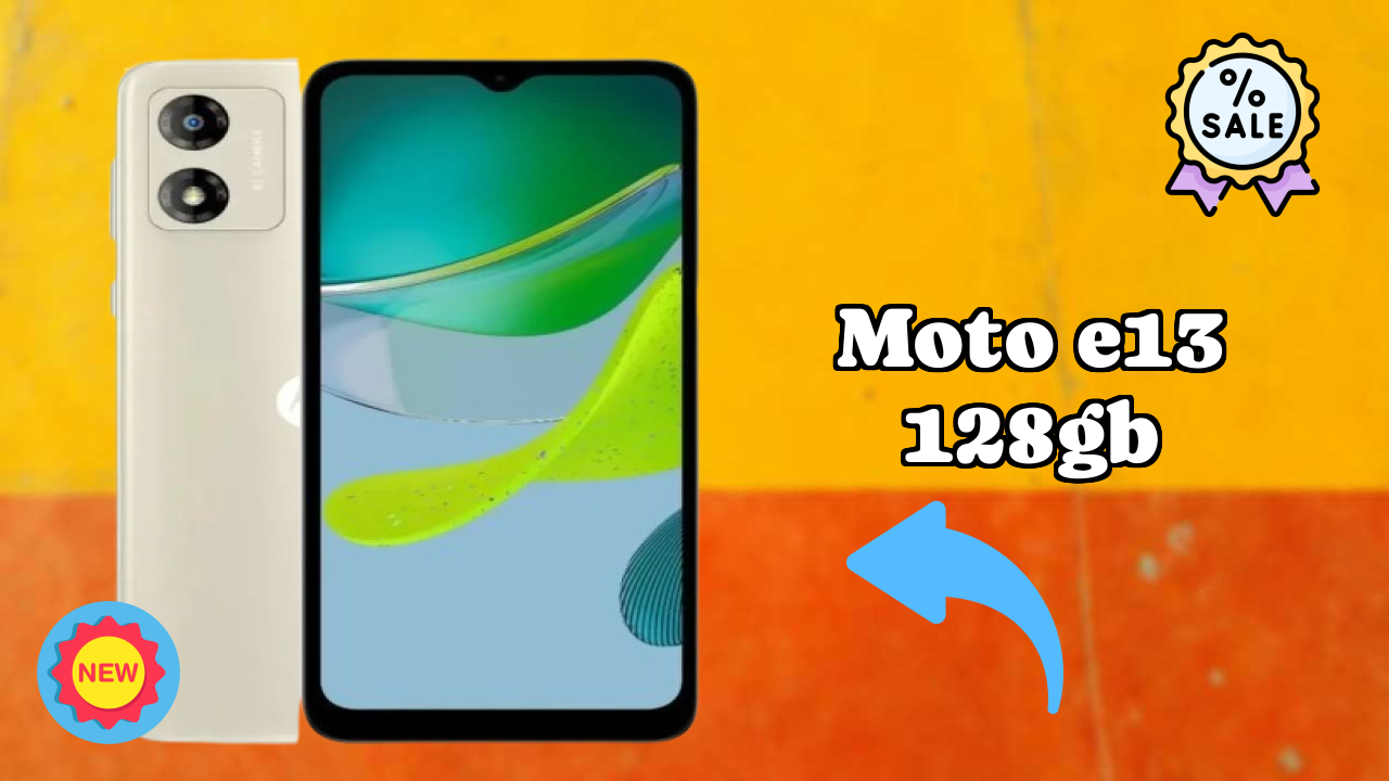 Moto E13 128GB at ₹7,999 - Complete Specifications