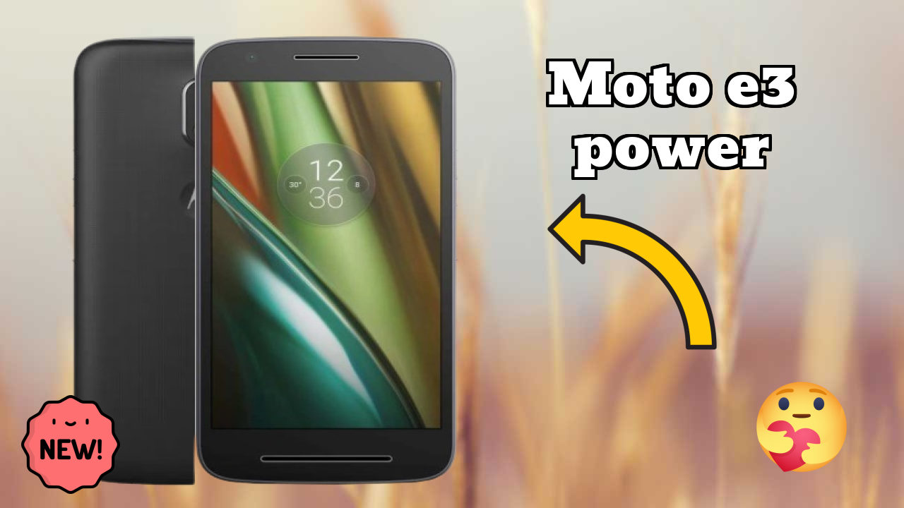 Moto E3 Power Display Analysis: 5.0 Inches (12.7 Cm) Quality