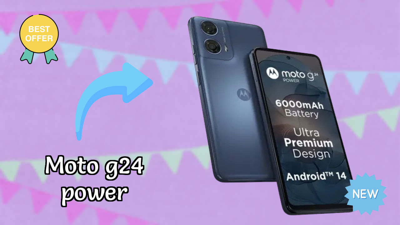 Moto G24 Power at ₹9,499 - Best Features Explained