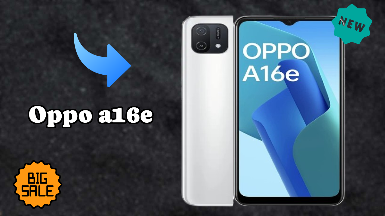 OPPO A16e Display Size: 6.52 Inches (16.56 Cm) Screen Quality