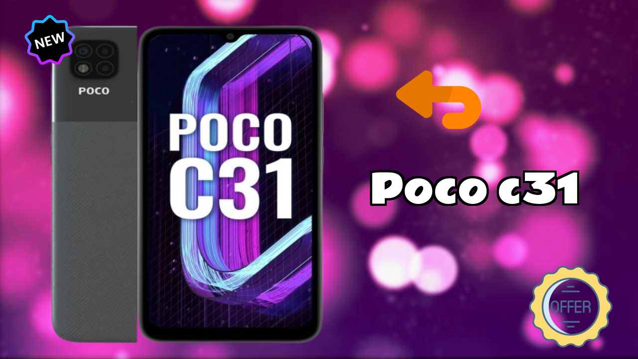 POCO C31 Camera Quality: 13 MP + 2 MP + 2 MP Rear Camera Photo Review
