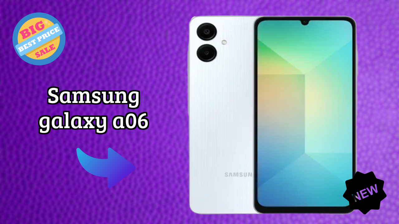 Samsung Galaxy A06 at ₹8,790 - Complete Review Guide