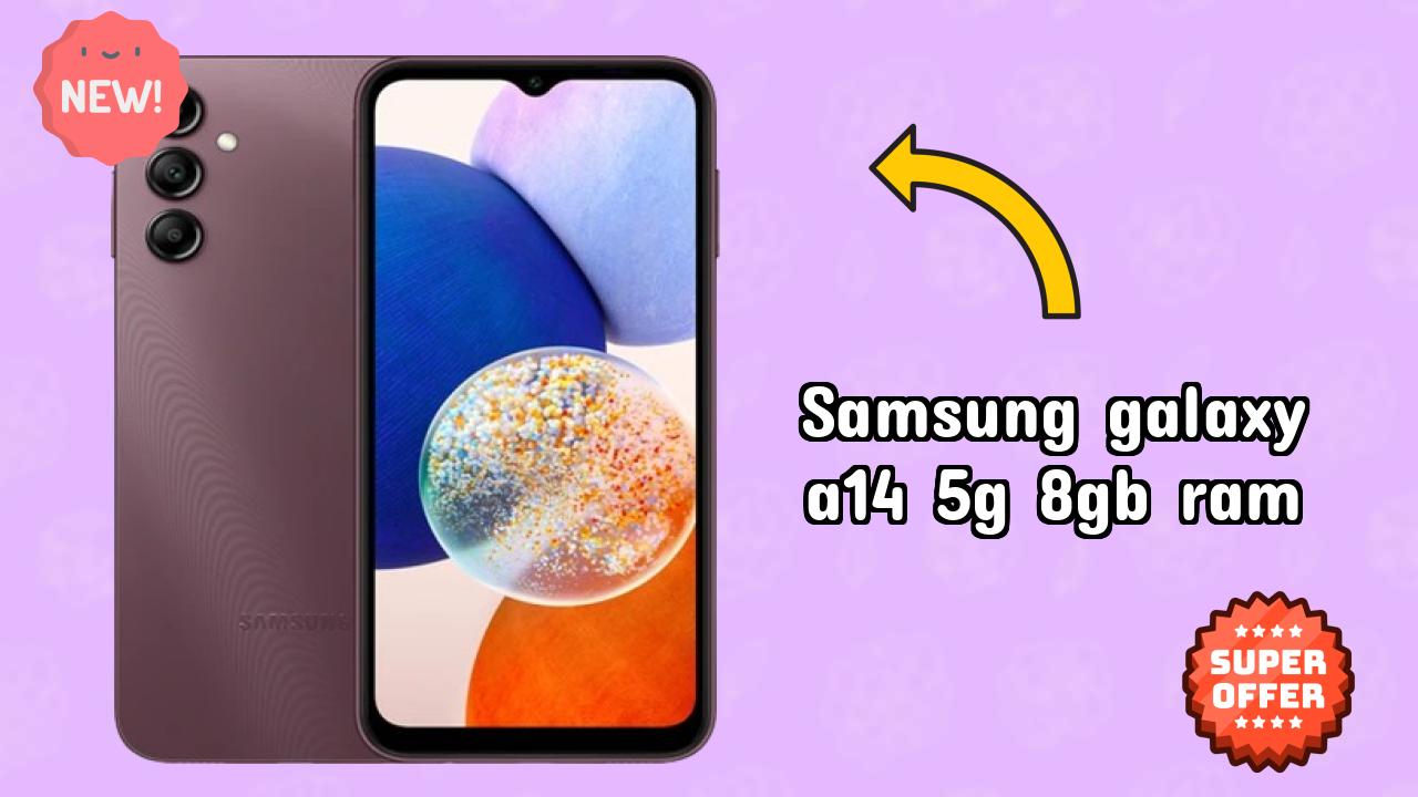 Samsung Galaxy A14 5G 8GB RAM - Best Phone Under ₹16,999 in India Right Now