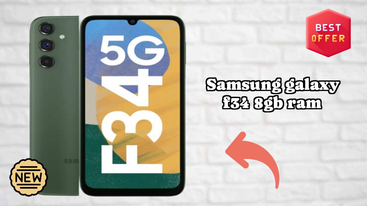 Samsung Galaxy F34 8GB RAM Display Analysis: Super AMOLED Quality
