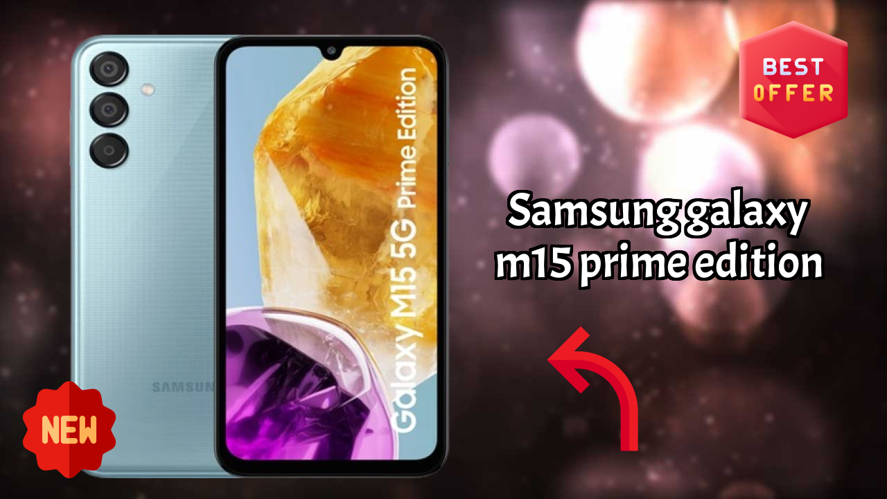 Samsung Galaxy M15 Prime Edition Camera Quality: 50 MP + 5 MP + 2 MP Rear Camera Photo Review