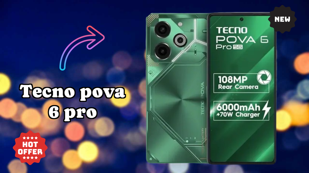 Tecno Pova 6 Pro Display Size: 6.78 Inches (17.22 Cm) Screen Review
